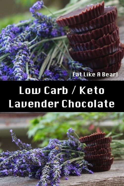 Keto Chocolate with Lavender